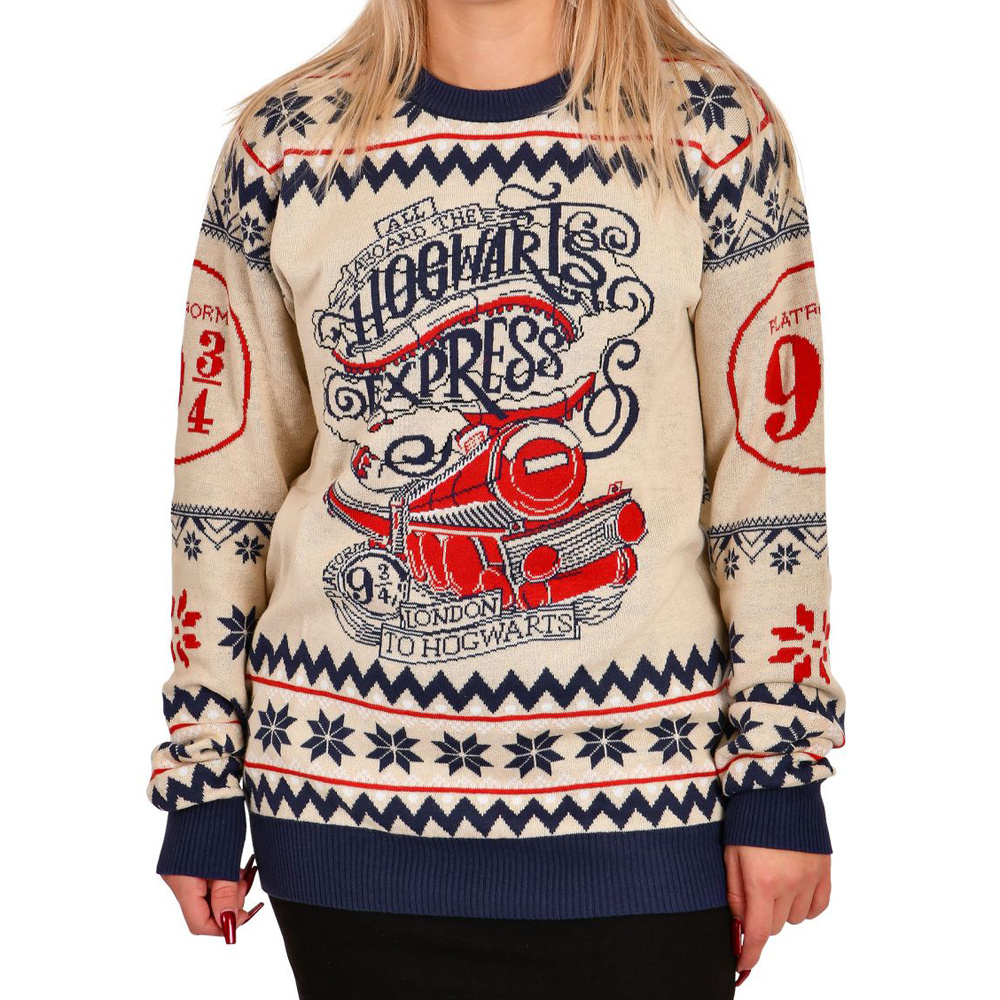 Harry Potter Hogwarts Express Knitted Girl/Female Sweater
