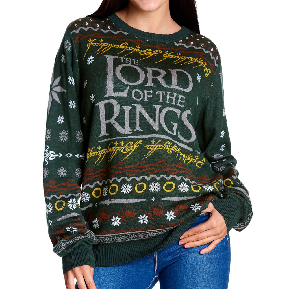 Lord of the Rings Jacquard Knitted Sweater Unisex