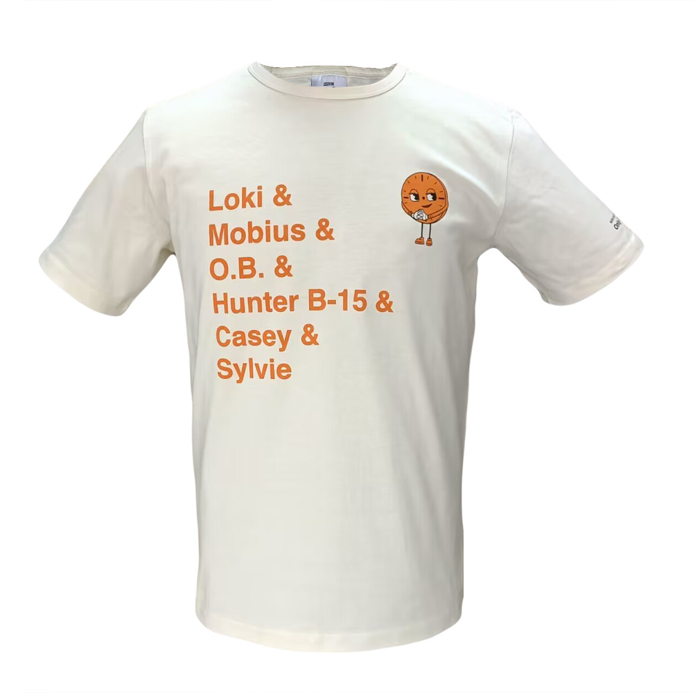100% Cotton Short Sleeve Adult T-shirt with Screen Print Logos