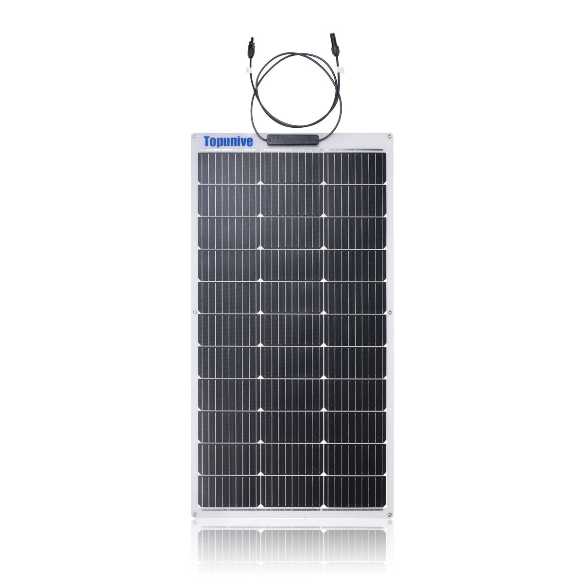 Hoch effiziente mono kristalline halb flexible Solarmodule aus Silizium