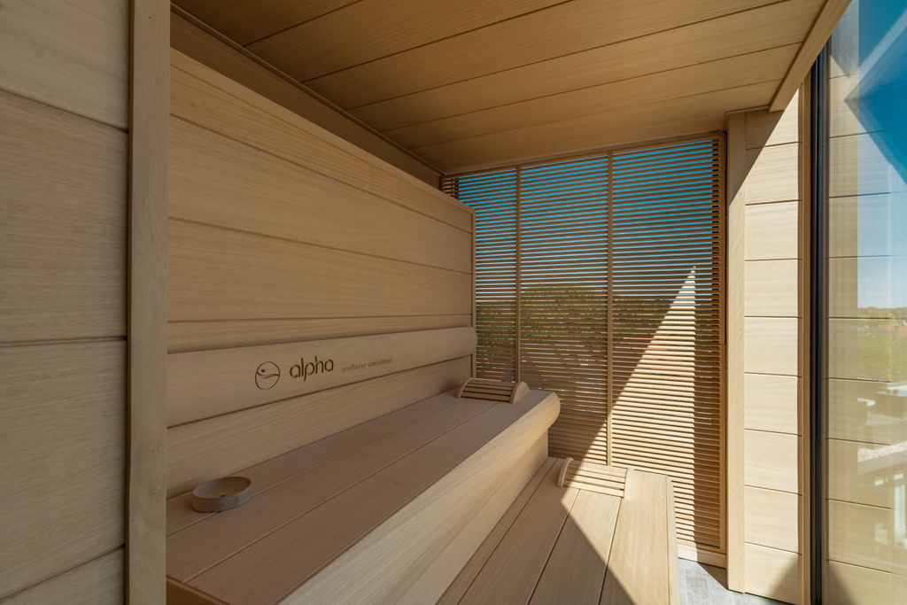 Panoramic sauna, Hasselt (BE)