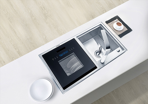Dishwasher sinks