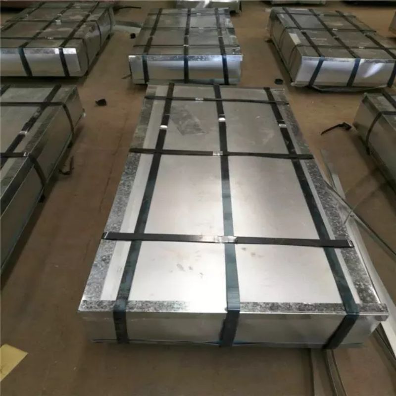 Galvanized roof