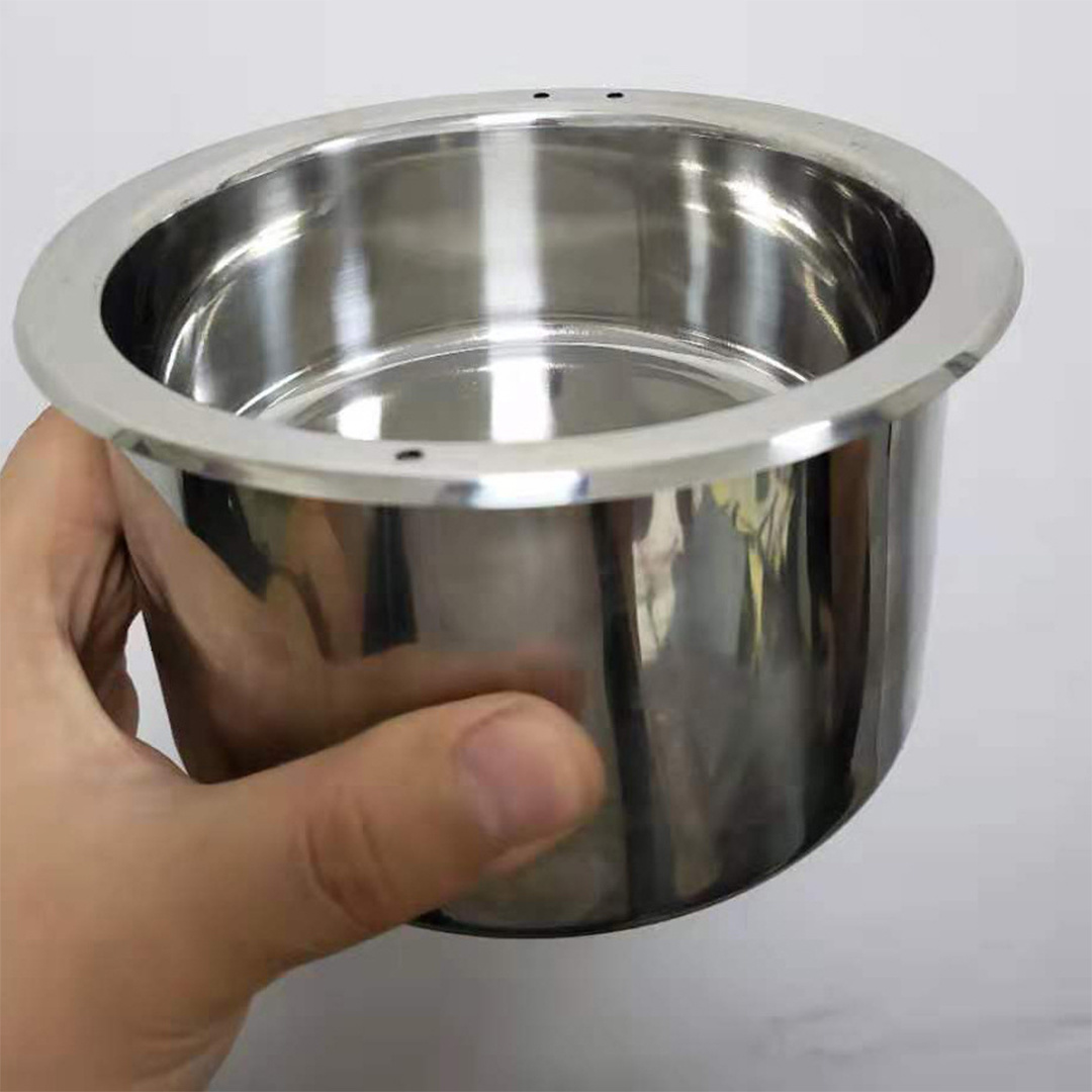 Stainless steel drawing parts for soy milk coffee grinder liners