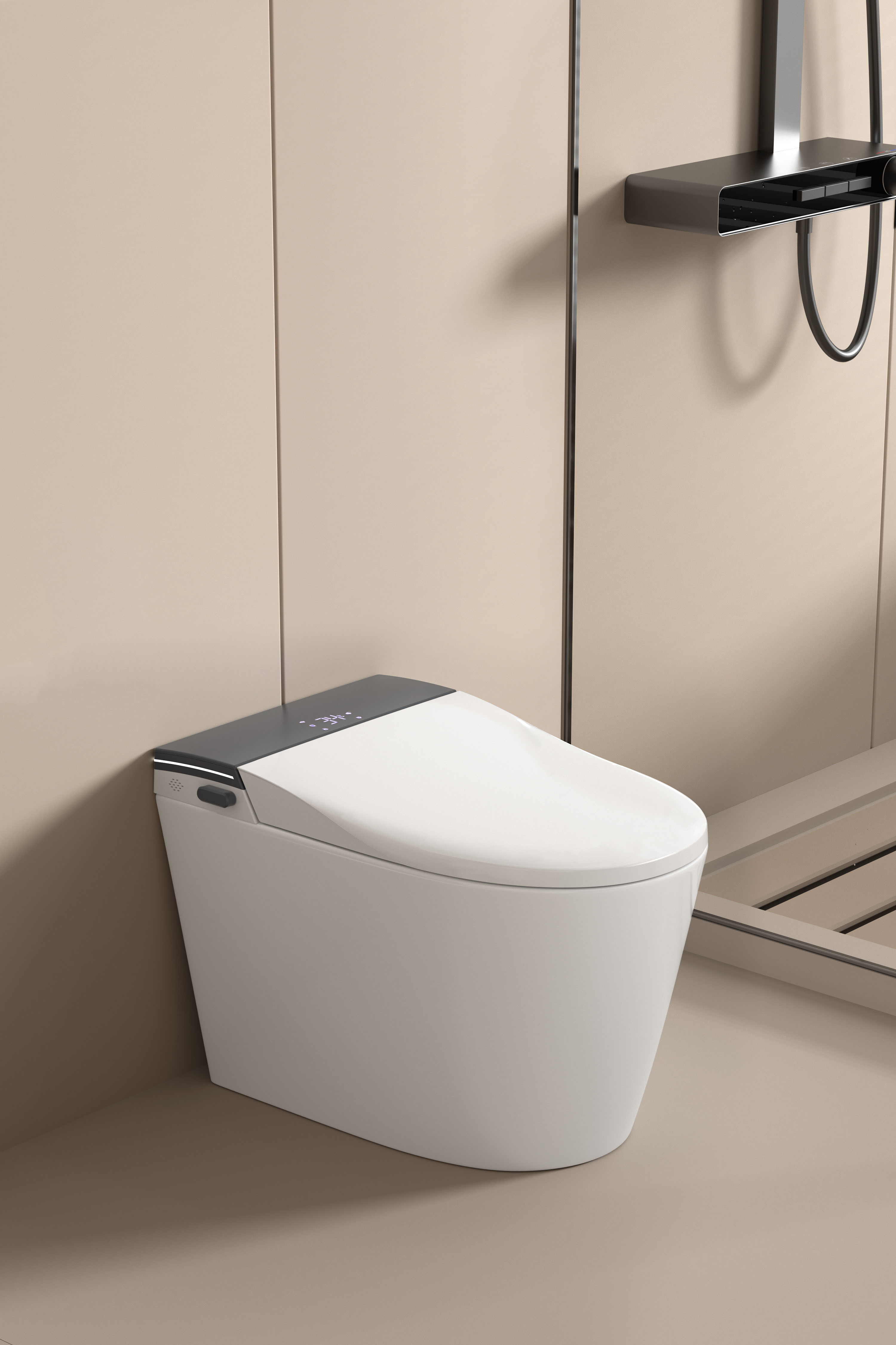 The first industry! kingley k11 series won china's first batch of electronic toilet ccc certification!