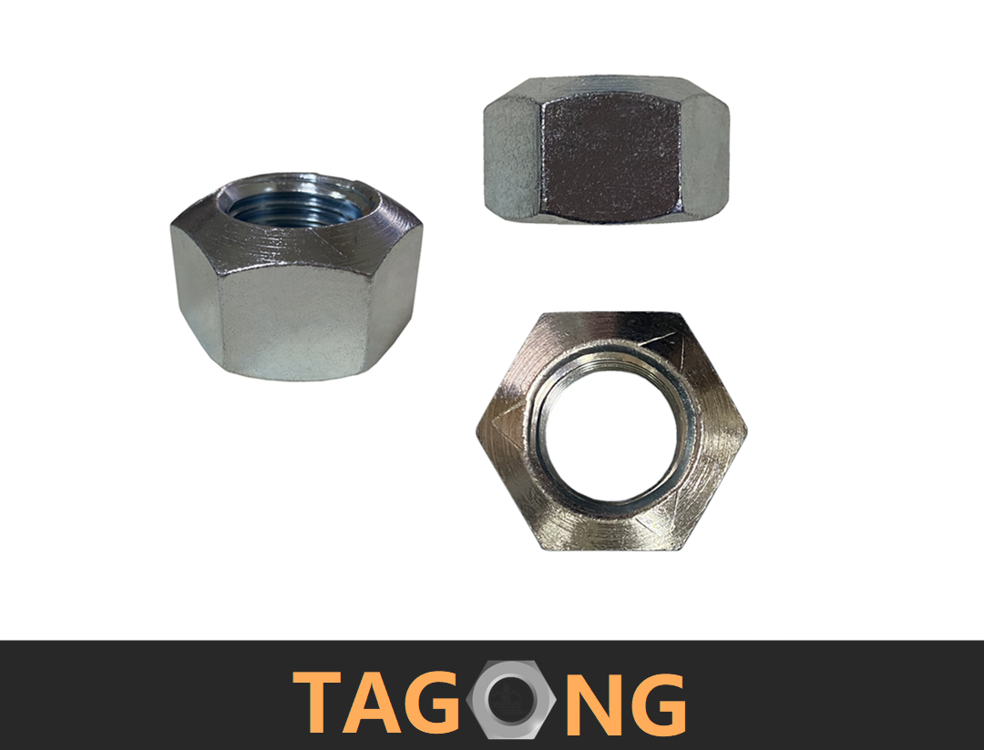 DIN980V Carbon Steel Grade4.8 Zinc 304 All Metal Lock Nut