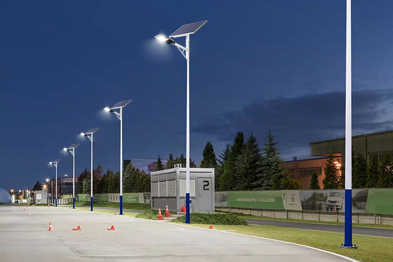 The application effect of solar floodlights in landscape lighting