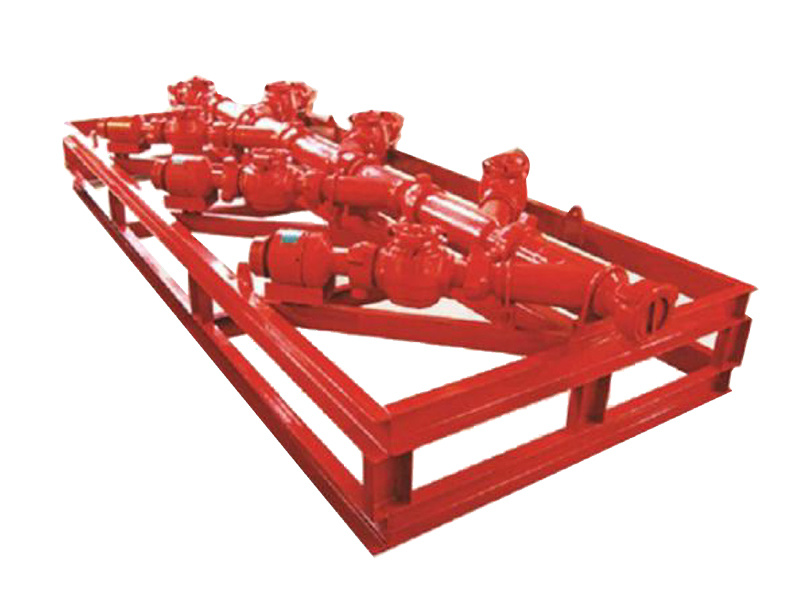 Hydraulic fracturing manifold