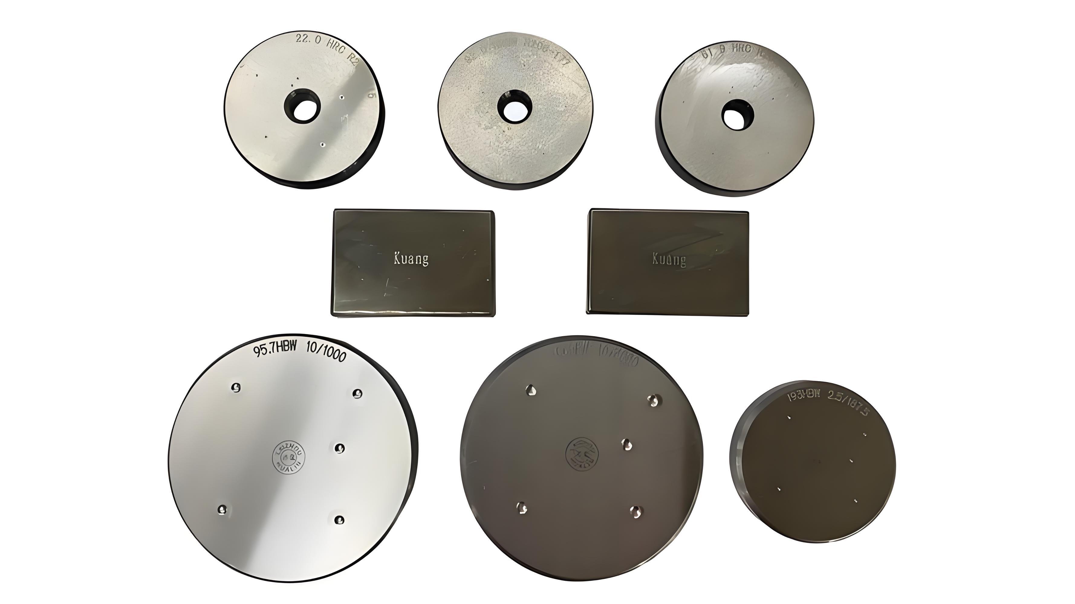 Hardness tester attachments and accessories