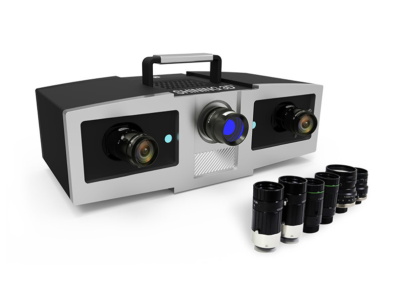 OptimScan 5M Plus, a high-precision blue light 3D scanner for metrology