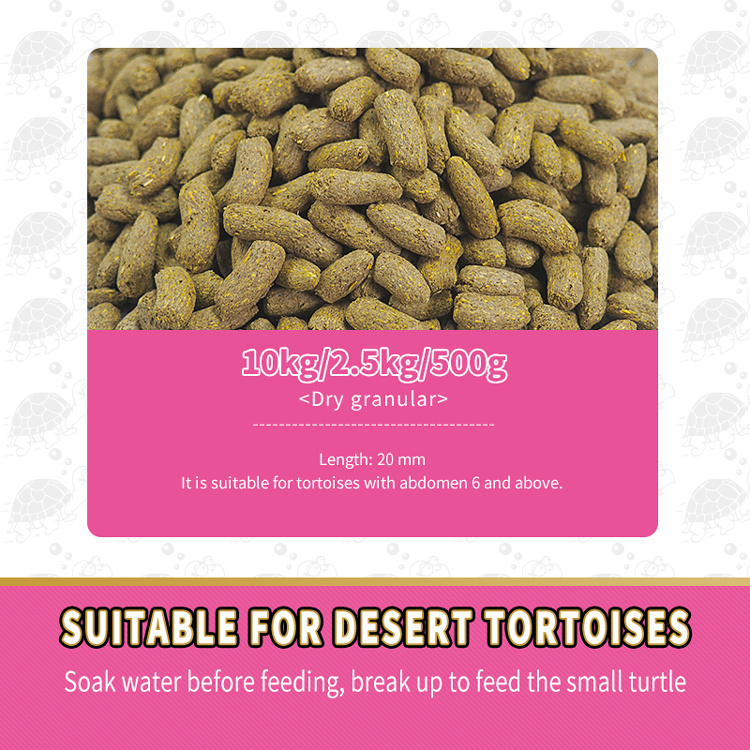 Desert tortoise special feed