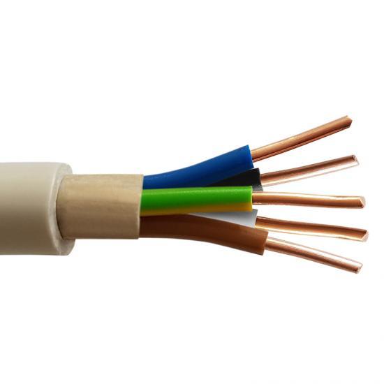 Chinese Factory NYM-J & NYM-O BVV Multi-Cores Copper Wire Double PVC Insulated Electric Cables