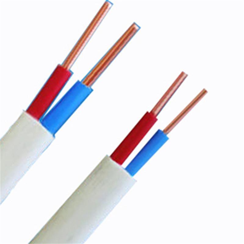IEC 60227 BVVB Flat Twin PVC Insulated Electrical Wire And Cables