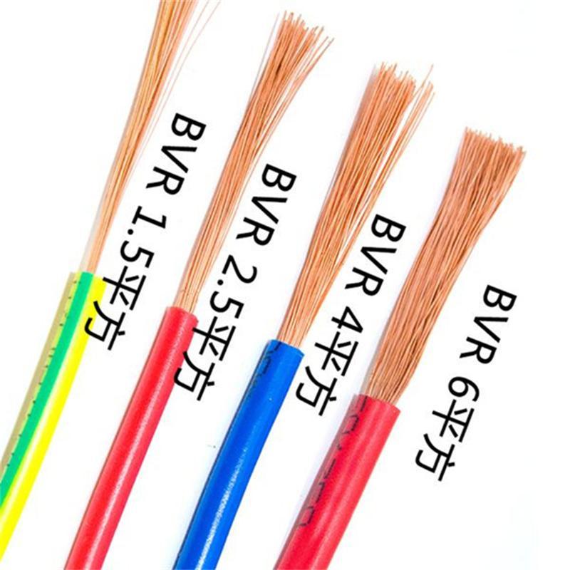 H07v-r Bvr Stranded Copper Wire Pvc Insulated Electrical Wire And 