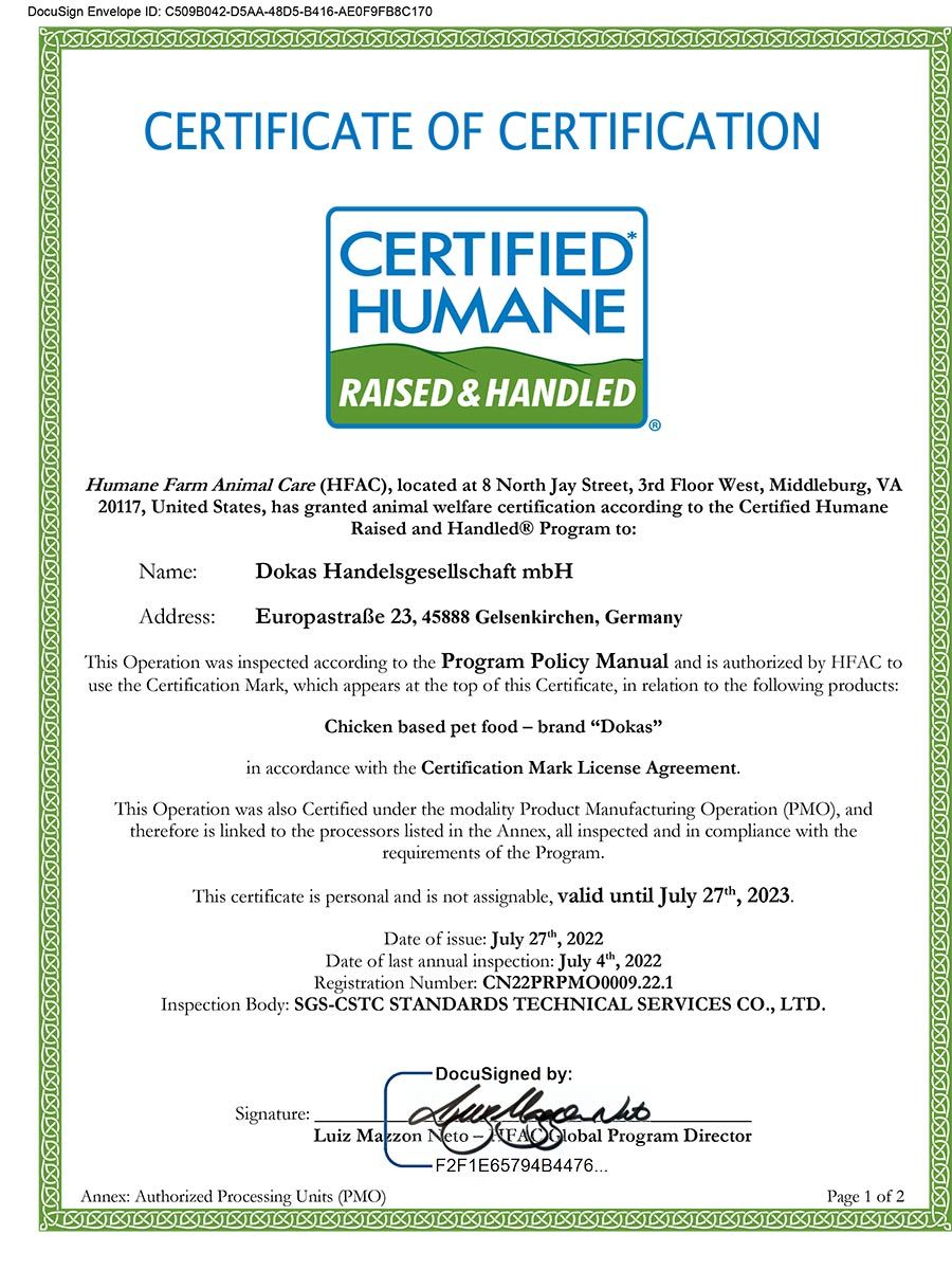 HFAC-认证证书-英文版