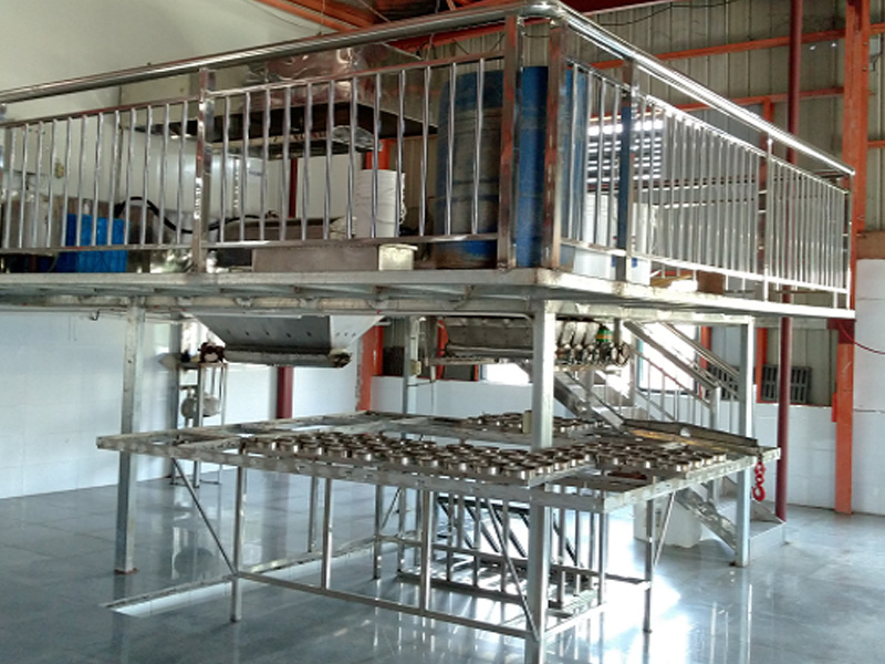 Integrated Rice Medium Bottling and Cooking Machine System