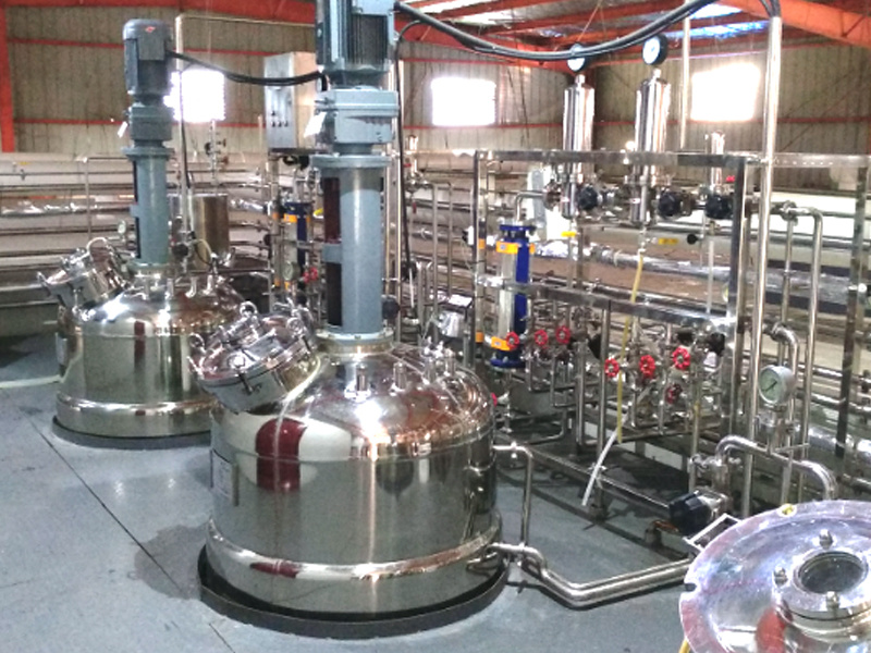 Fully automatic fermenter system for liquid strain of Monascus Fully automatic fermenter system for liquid strain of Monascus