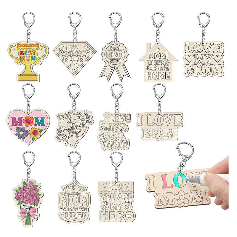 Wooden Key Chains