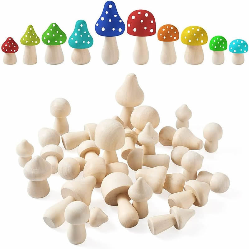 Wooden Mushroom