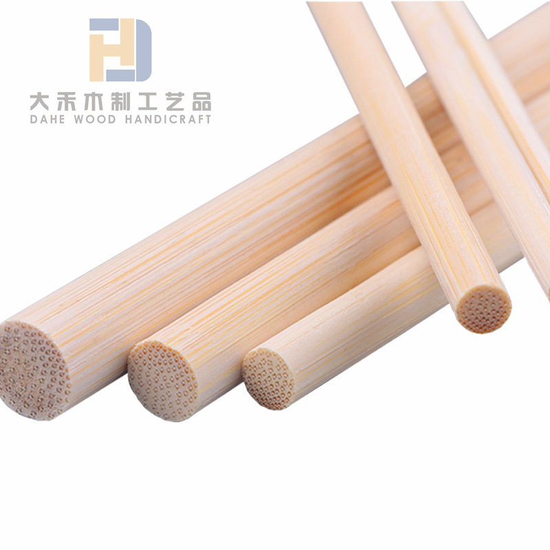 Custom Wooden Round Bamboo Stciks