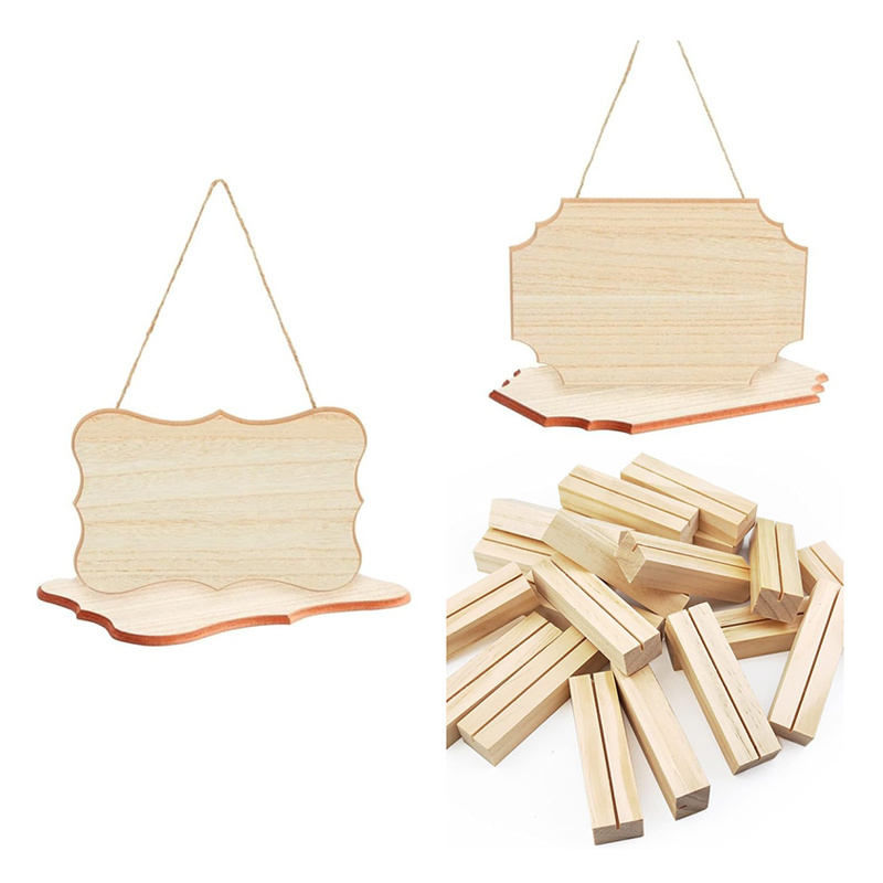 Plaques Blanks/Wooden Stand&Base