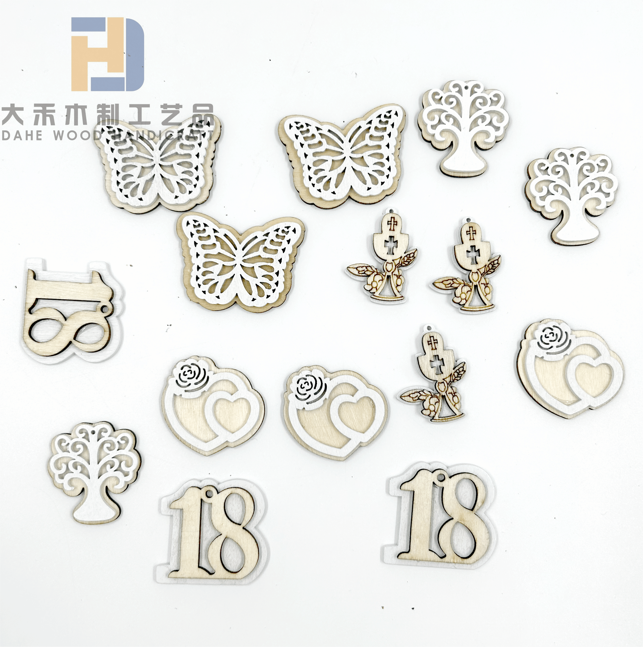 Double-Layer Wooden Cutouts