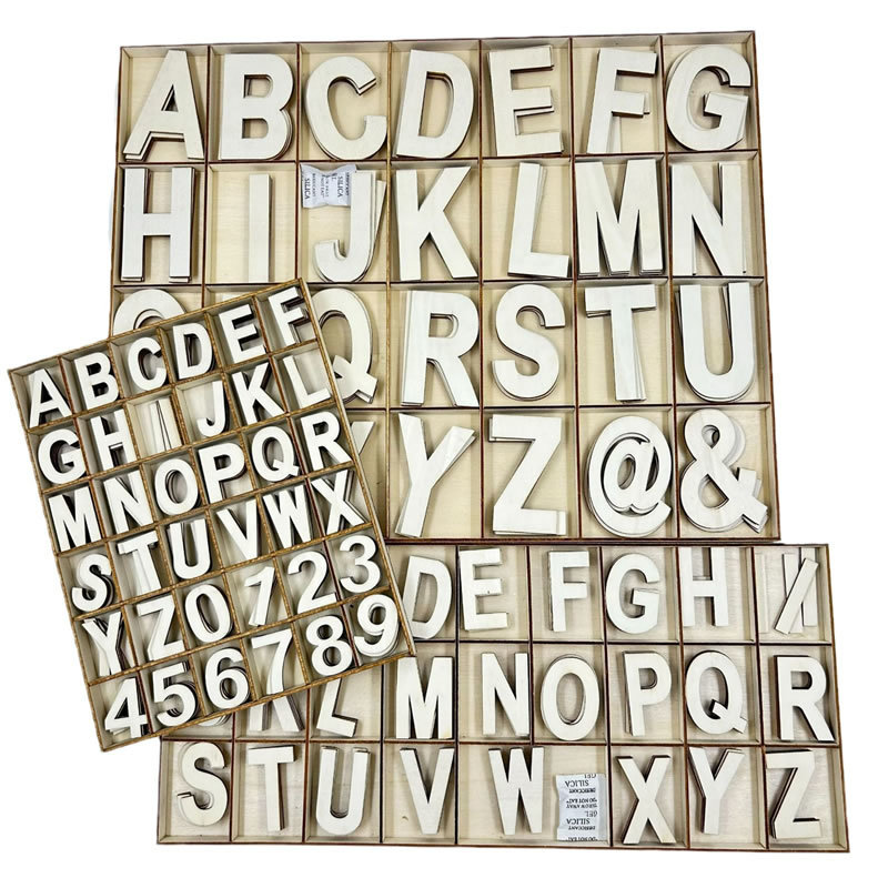 Wooden Alphabet Set