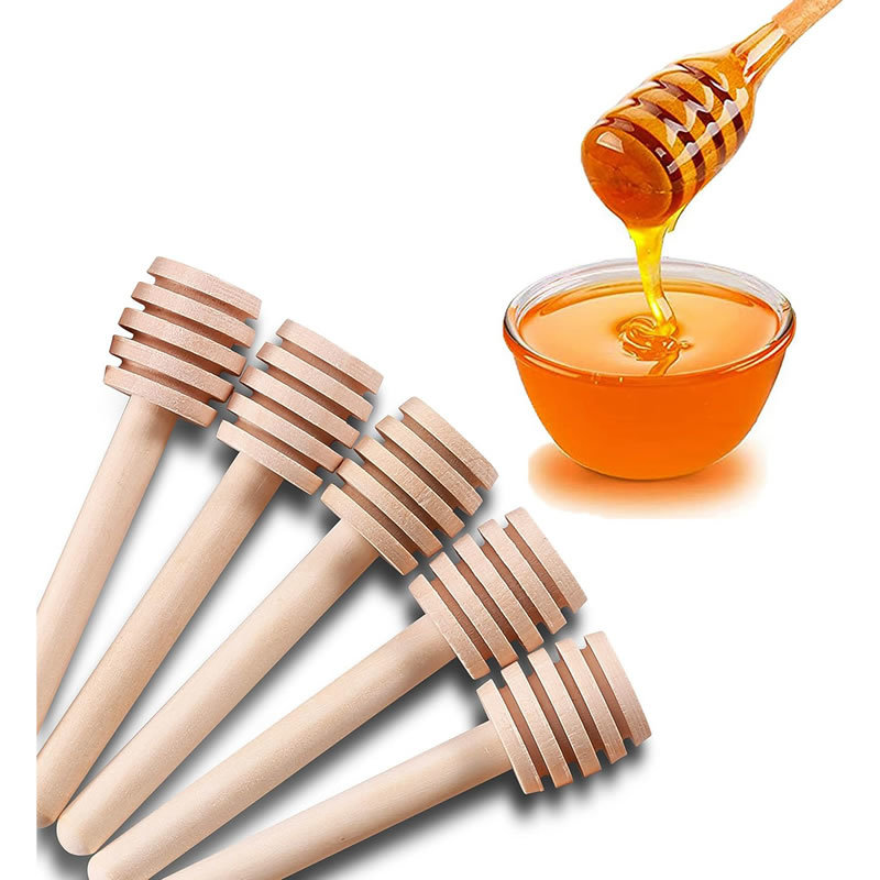 Wooden Honey Dipper
