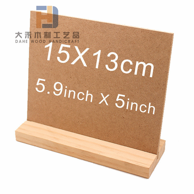 MDF Wooden Board Blackboard with Stand