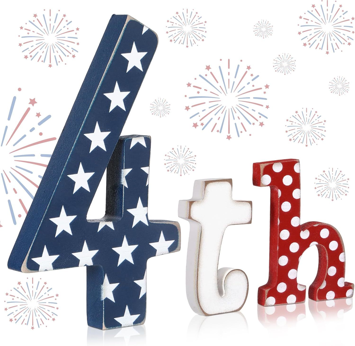Wooden 4th Decor