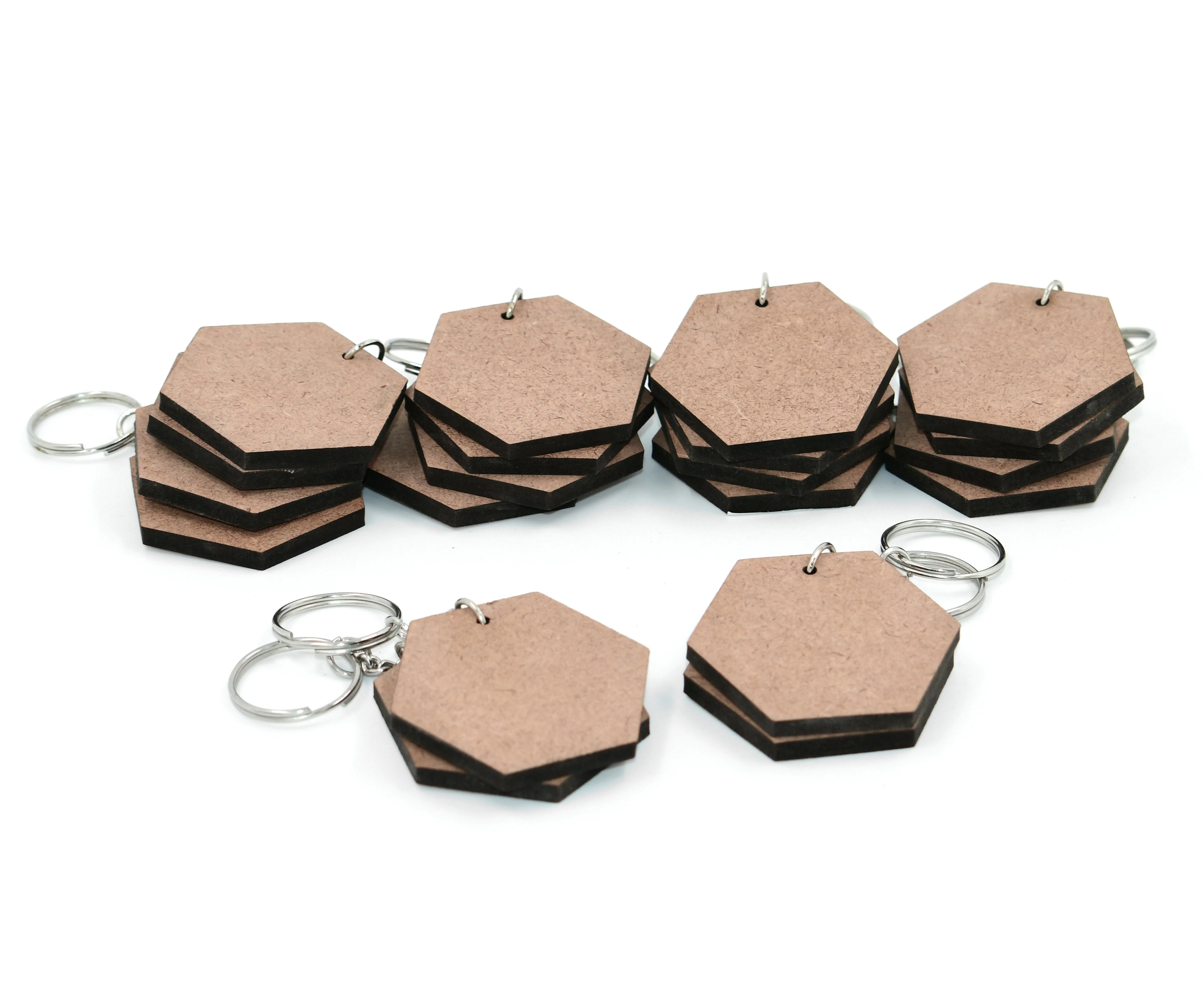 DIY Hexagon Key Chain