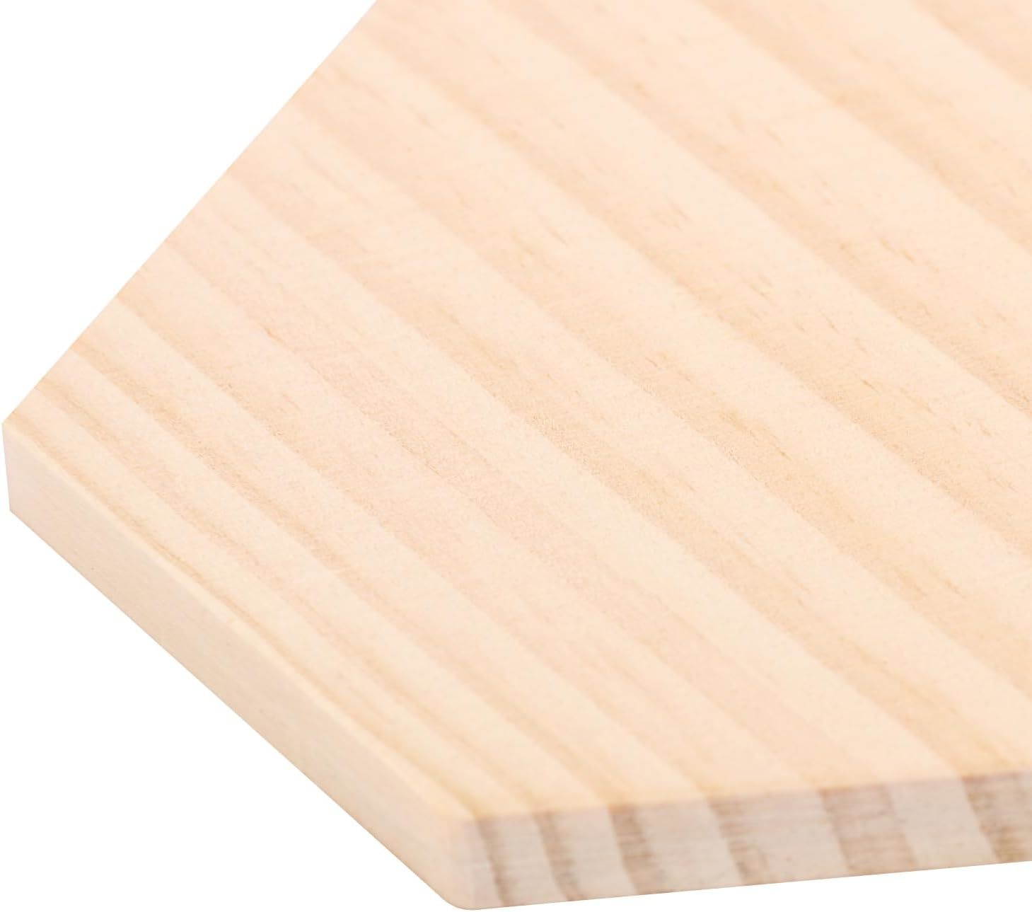 Wooden Hexagon Coasters