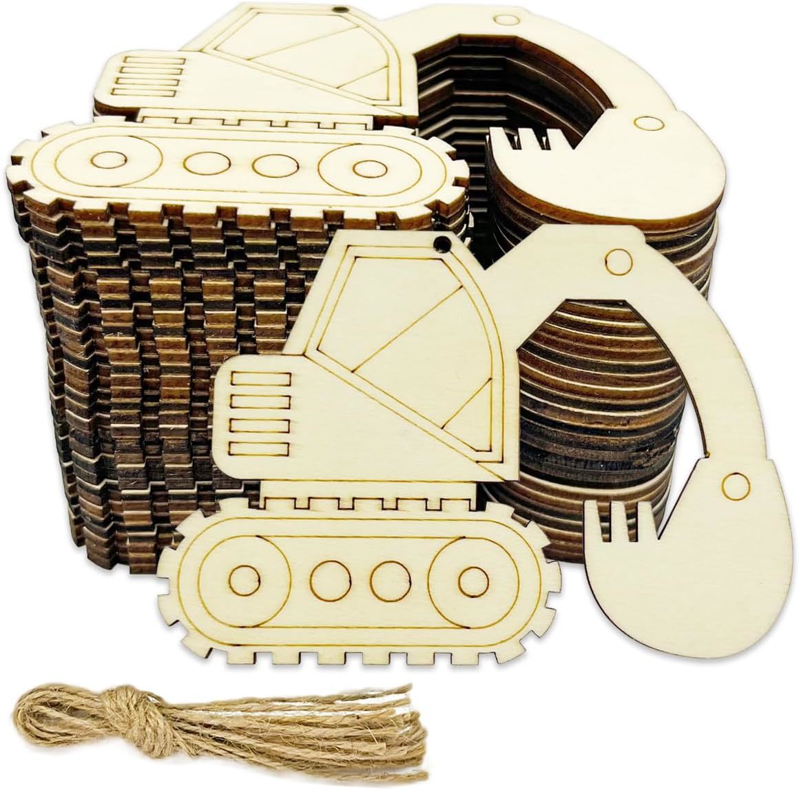 Plywood Excavator Cutout