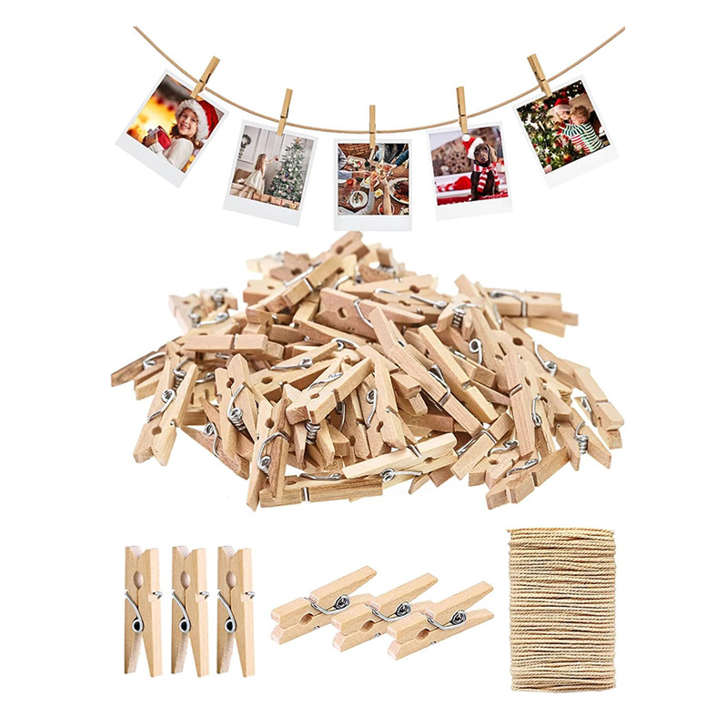 Wooden Clips/Dolly Clothes Pegs