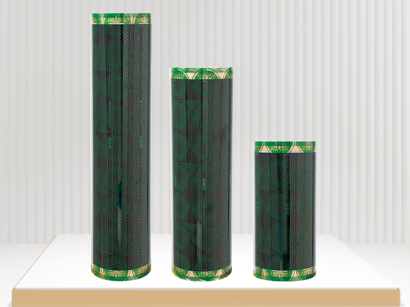 Green carbon warm floor heating film