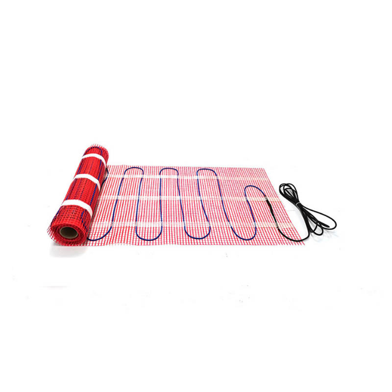 Invisible cable mat electric radiant warm floor tile heat system