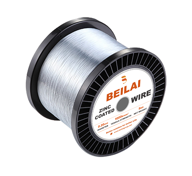 Galvanized electrode wire