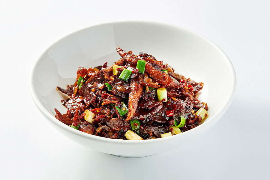 手撕魚臘牛肉