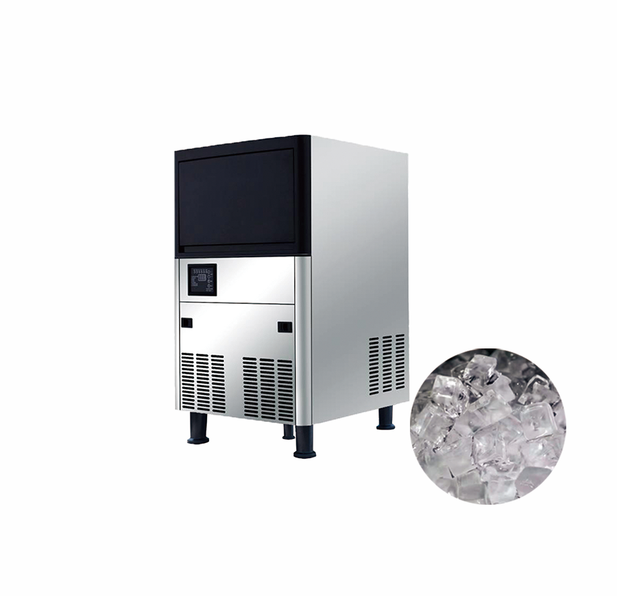 新款一体式方形制冰机（外贸款）55KG/24H