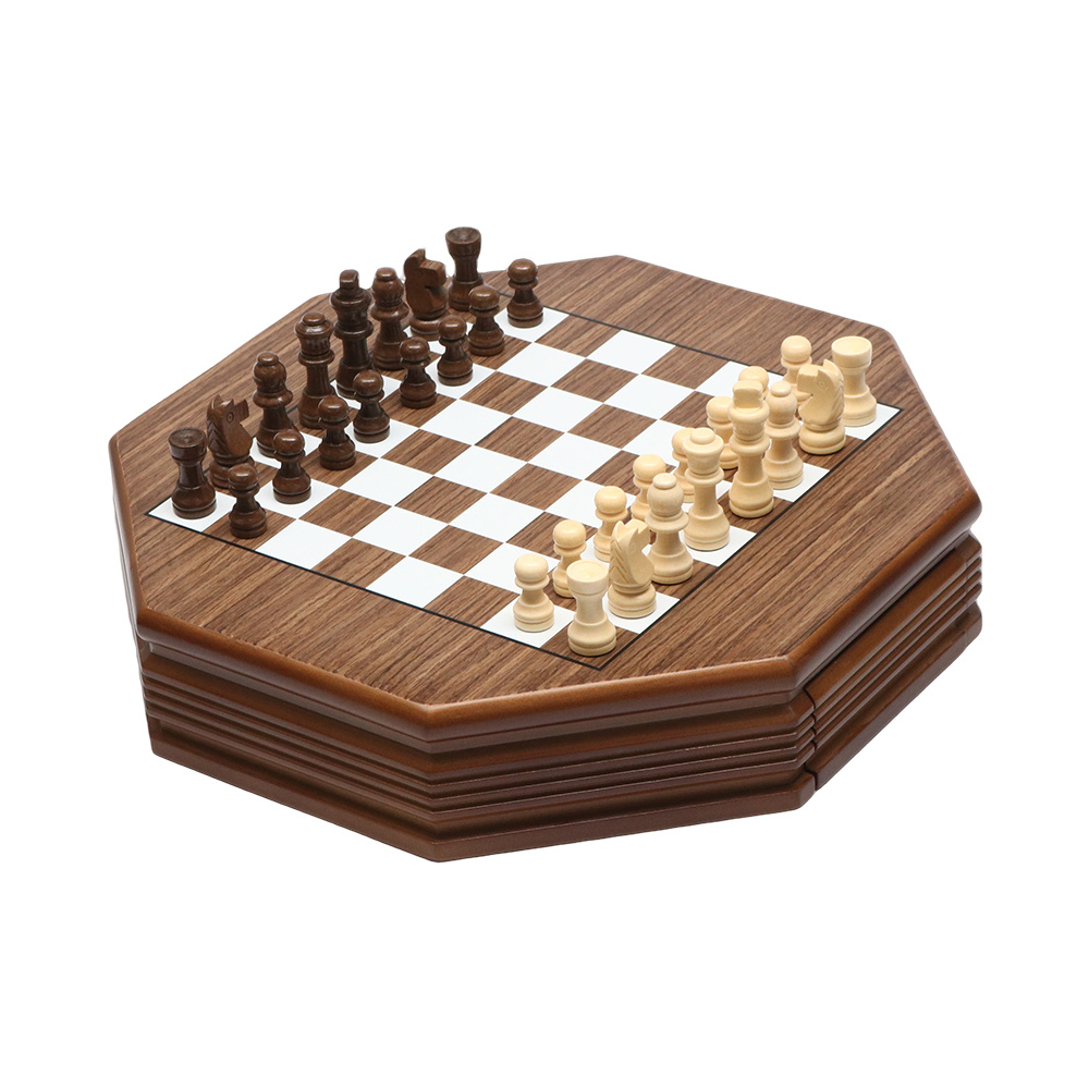 双抽屉国际象棋棋盒