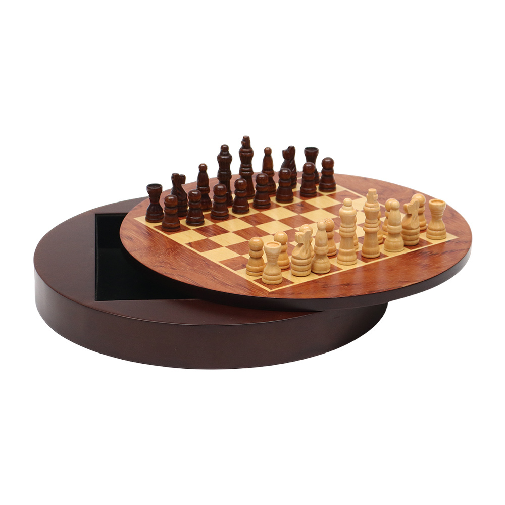 旋盖式圆形国际象棋棋盒