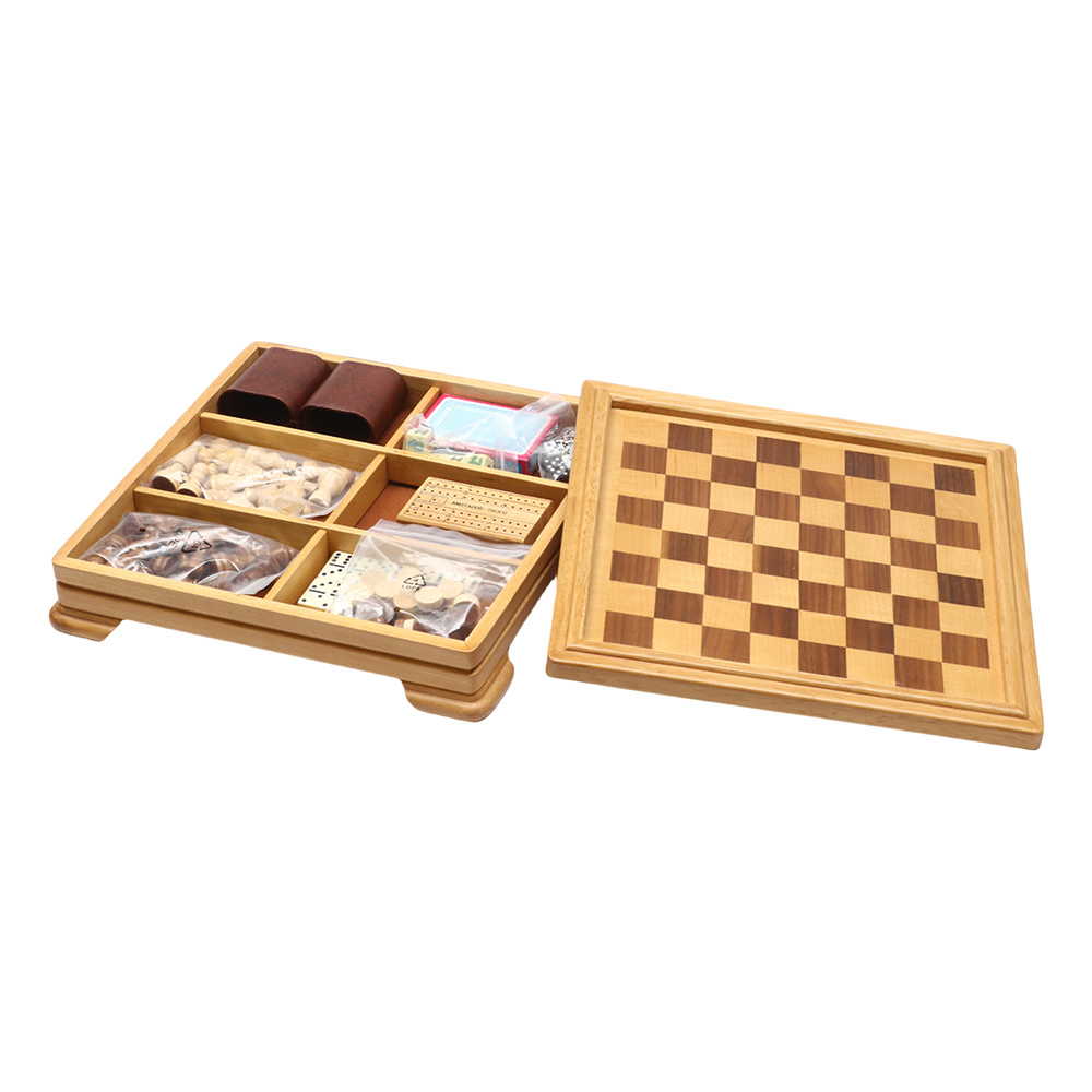 7 in 1 wooden game