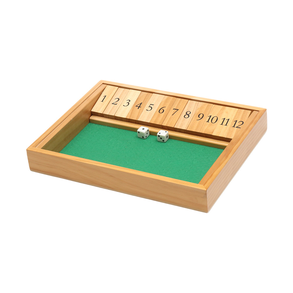 2 players Shut the box