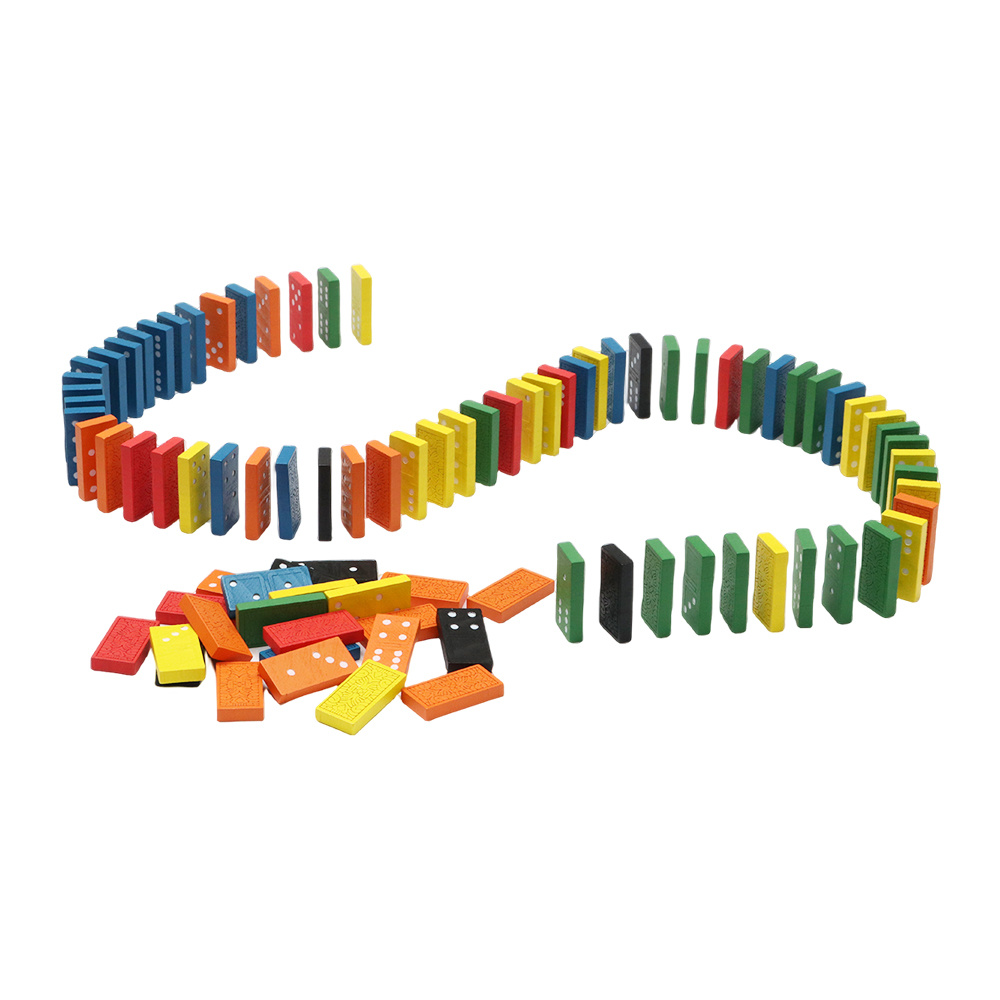 Double Six Wooden Dominoes collection