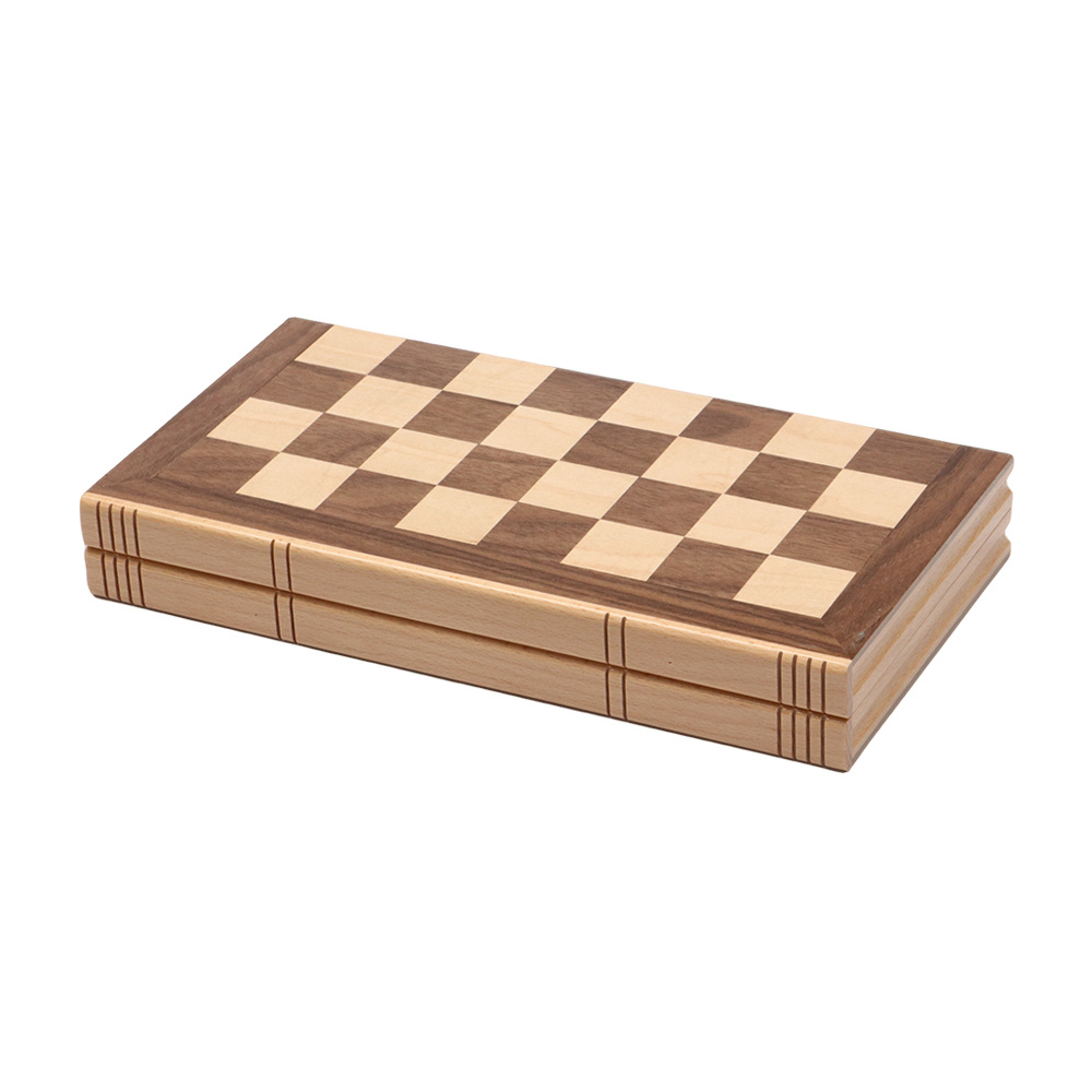 Wood Foldable Chess Checkers