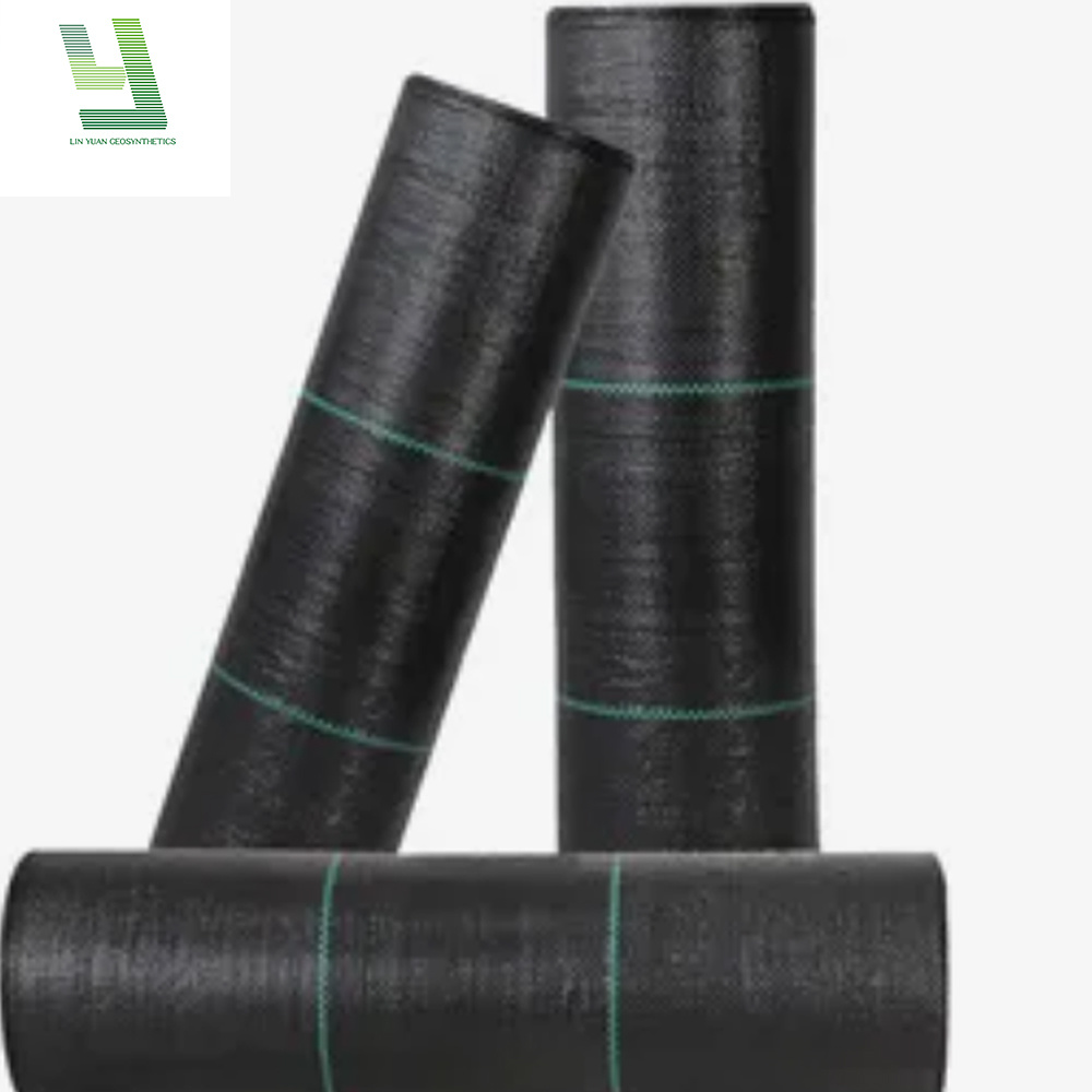 Free sample black customization Anti grass cloth