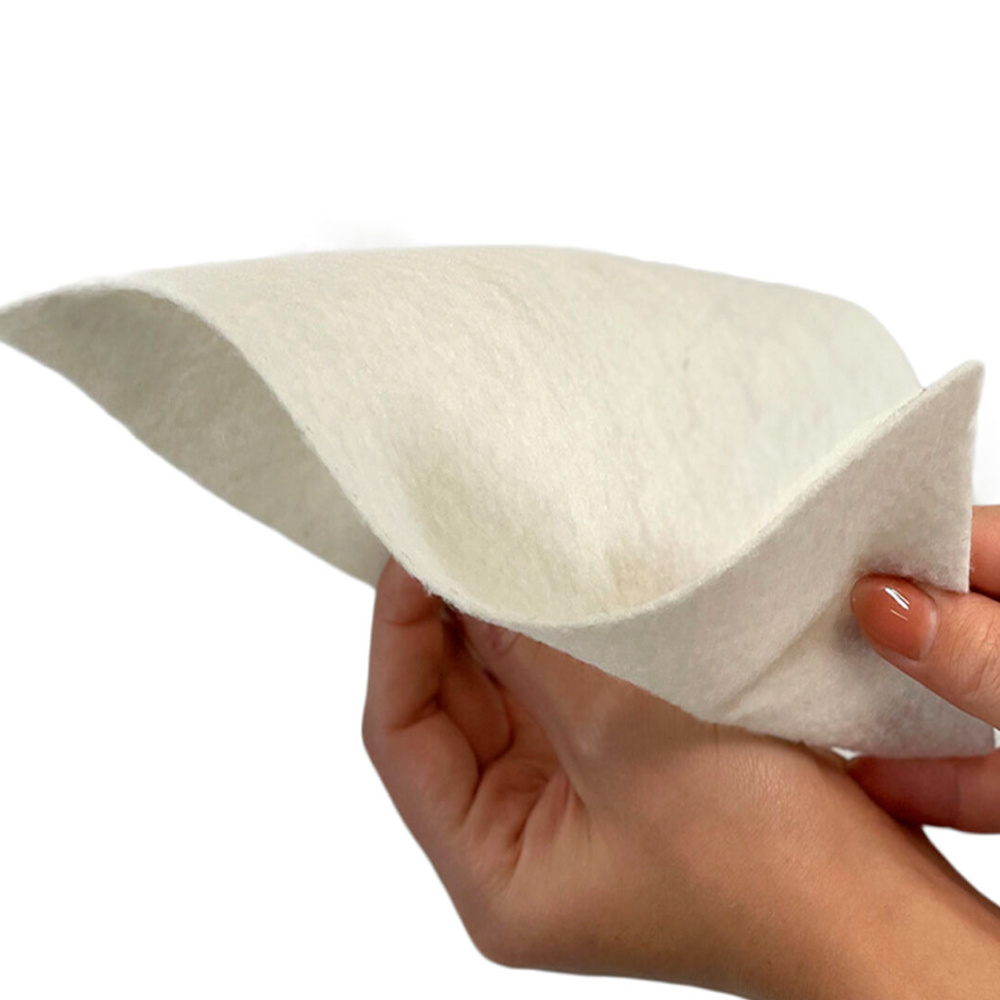 Polyester short fiber needle punched Geotextile