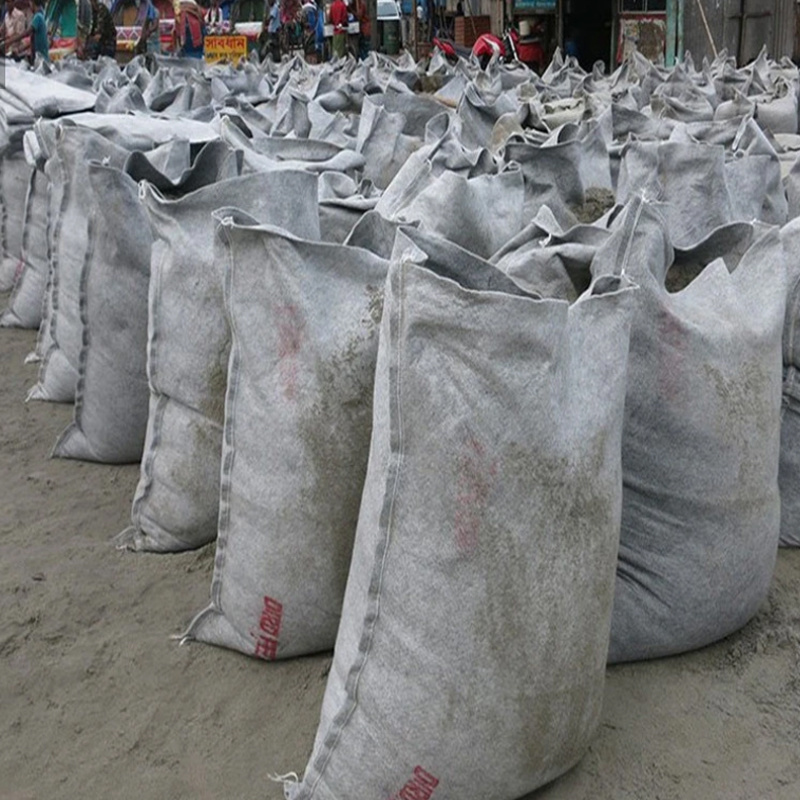 Polyester Nonwoven Geotextile Geobag Large Sand Bag Earthbag Geo Bag Geobag