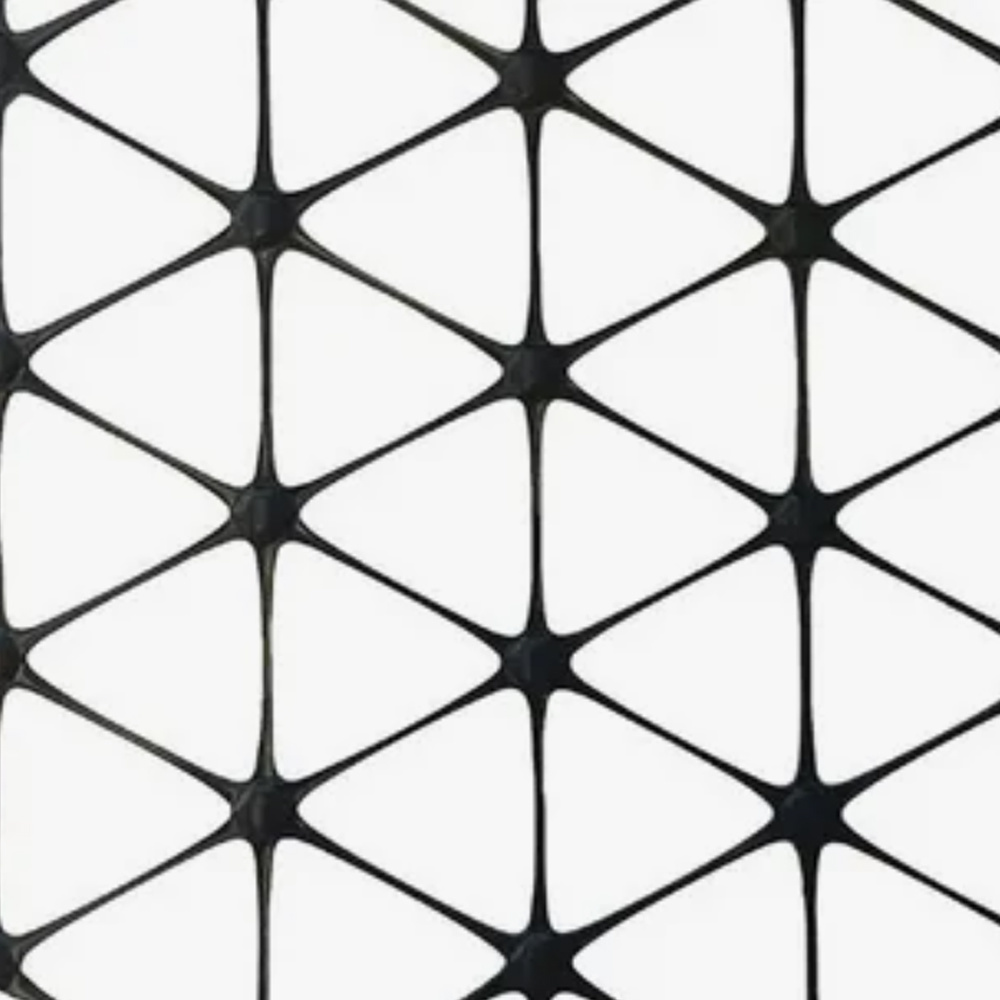 River embankment protection PP Triaxial Geogrid
