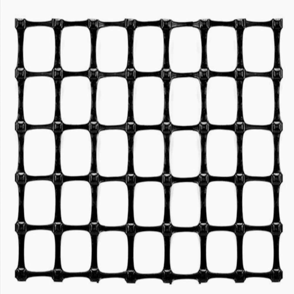 Strong strength and strong bearing capacity  PP Biaxial Geogrid